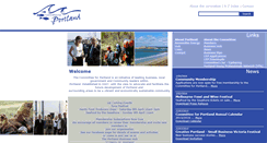 Desktop Screenshot of committeeforportland.com.au